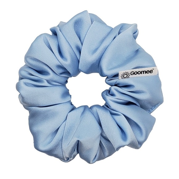 Goomee Couture LUXEMBOURG GARDEN Satin Hair Scrunchies Set of (2) | NEW - Picture 5 of 9